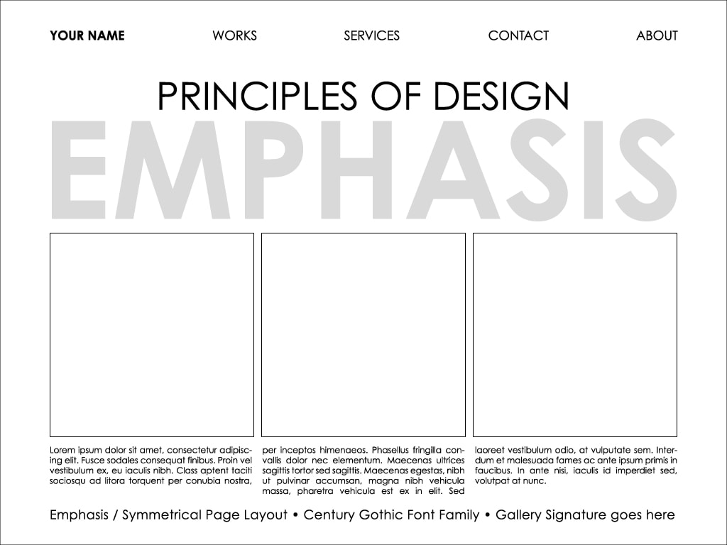 PRINCIPLES OF DESIGN Pertaining To Principles Of Design Worksheet